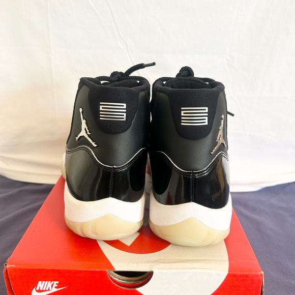 Jordan 11 Retro Jubilee size 10.5 CT8012-011 2020 PRE-OWNED - Picture 5 of 9
